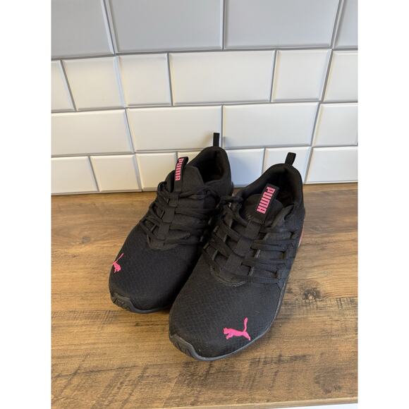 Puma Riaze Prowl Rainbow Pride Black Sneakers Women's Size 10 - Picture 1 of 8